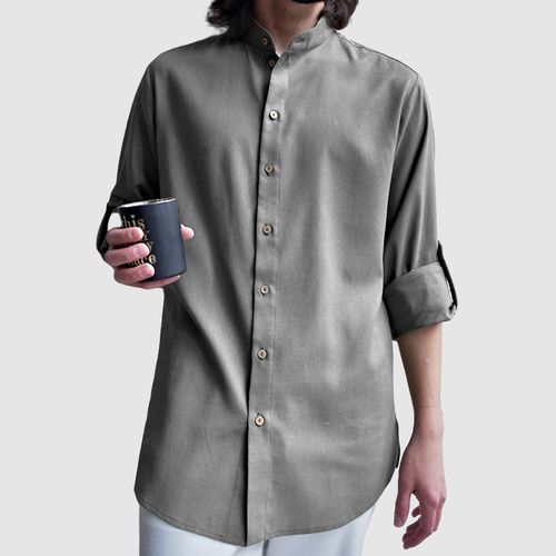 Men's high-elastic, no-iron shirt (New)