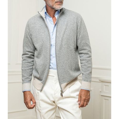 Men's Cashmere Zipper Jacket (New)