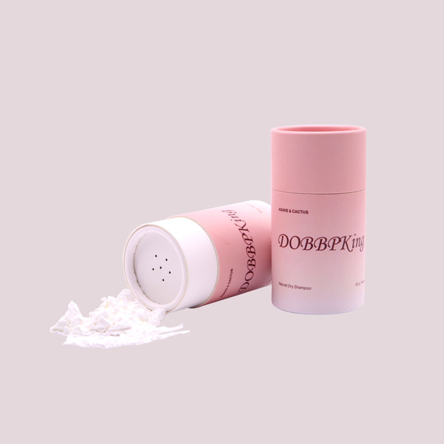 Cardboard Cosmetic Powder Tube
