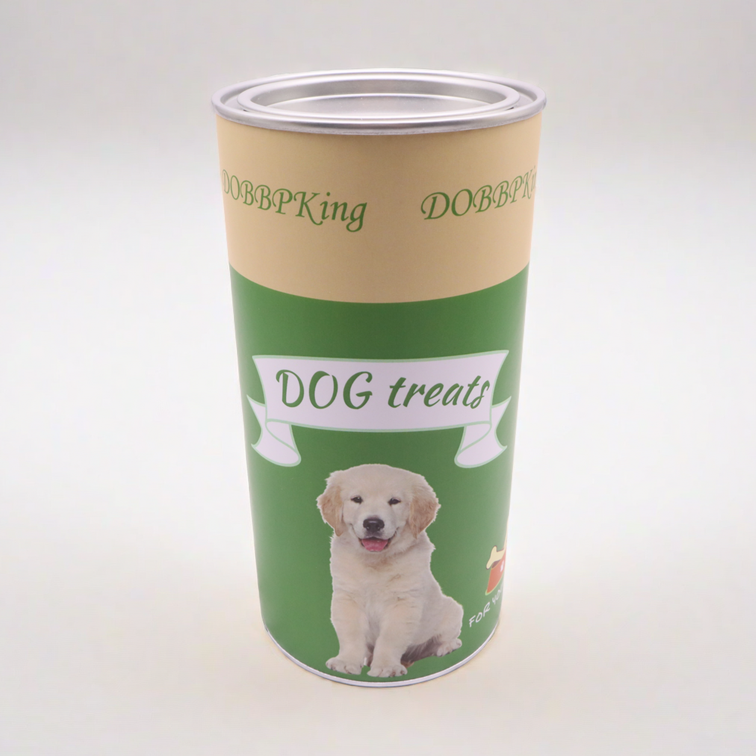 Stamping and Vanishing Features on Recycled Cardboard Cylinder Tubes for Pet Food Packaging
