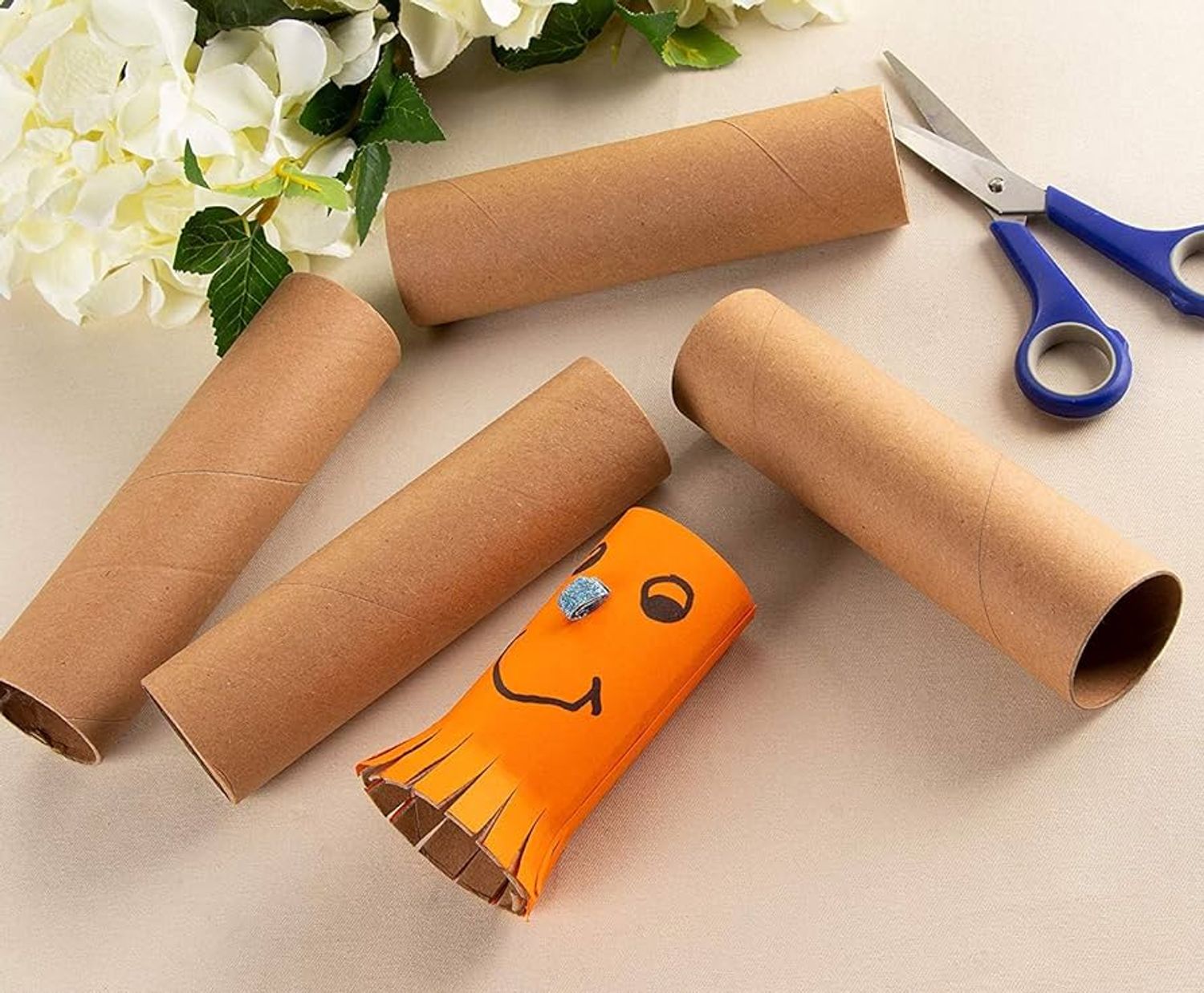 DIY Crafting Brown Cardboard Tubes Paper For Classrooms and Art Projects