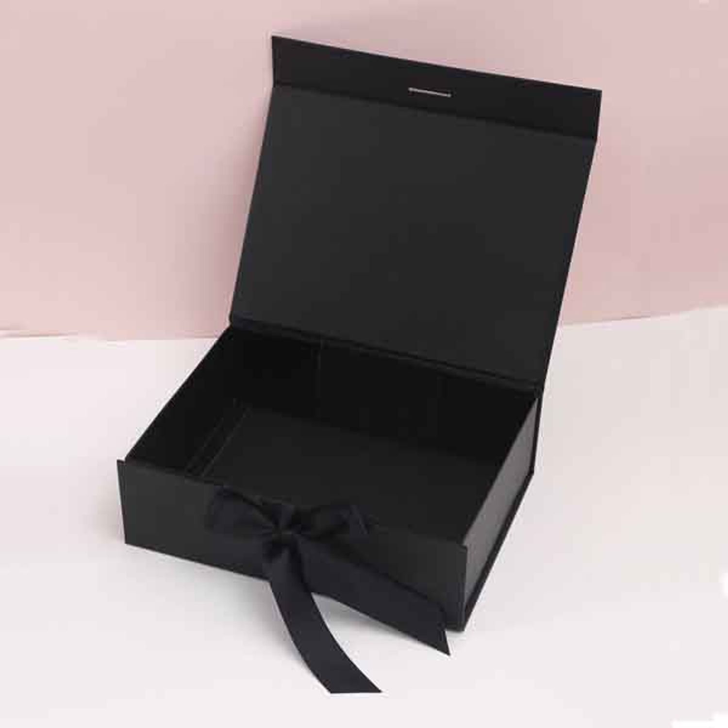 Collapsible Flip Gift Wedding Cardboard Box With Magnetic Closure