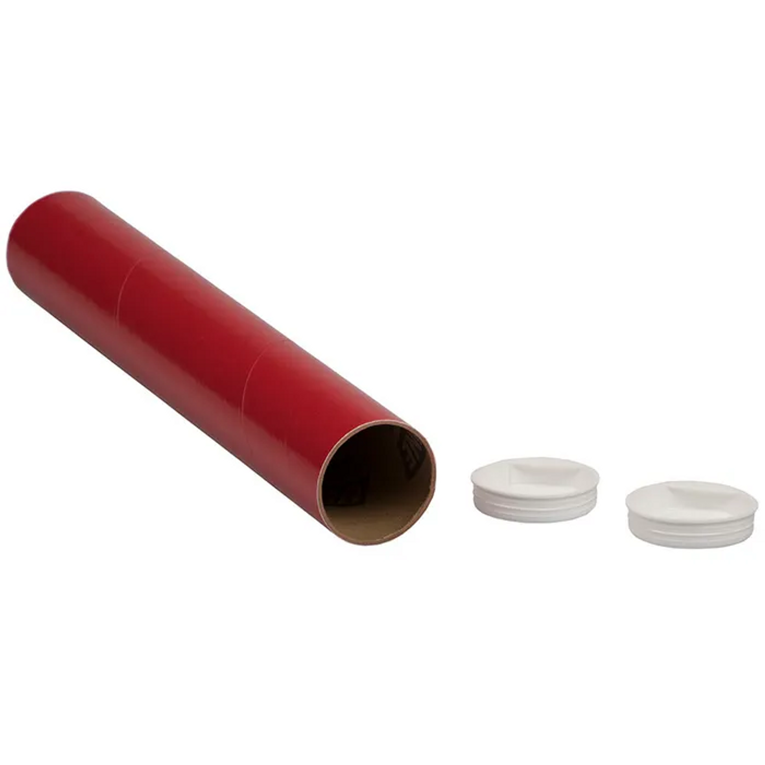 Long Cardboard Document Art Roll Shipping Poster Tubes Storage Packaging For Mailing Postal Tube With Caps