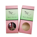 Wholesale Custom Personal Care Nail Polish Bottles Cosmetic Packaging Paper Box With Design