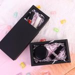 Folding Coated Paper Matte Lipstick Cosmetic Drawer Packaging Paper Gift Box With Printing