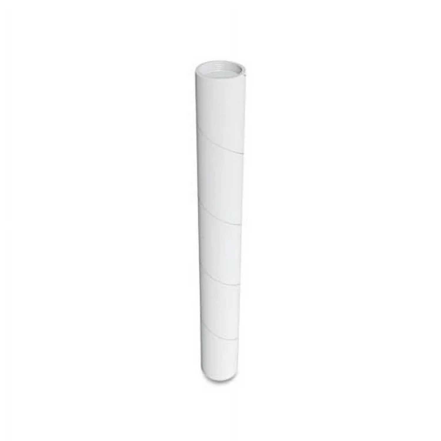 White Cardboard Poster Storage Tubes Document Storage Paper Shopping Tubes 