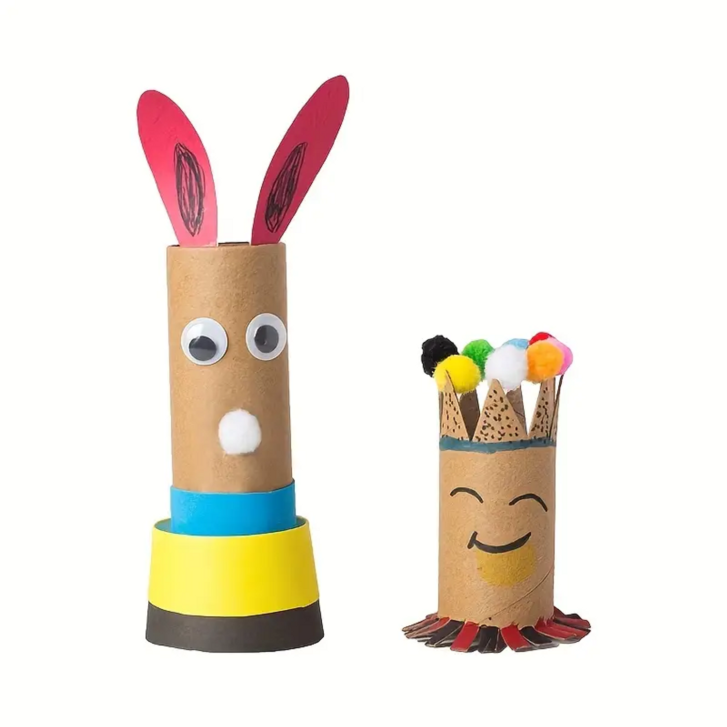 DIY Crafting Brown Cardboard Tubes Paper For Classrooms and Art Projects