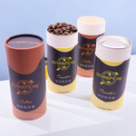 Durable Food Grade Paper Composite Cans for Airtight Coffee Bean Storage