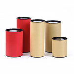 Organic Food Grade Paper Tube with Vibrant Full Color Custom Printing
