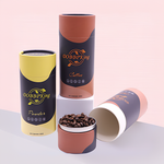 Secure Airtight Packaging in Food Grade Paper Composite Coffee Bean Cans
