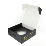 Custom Offset Printing Colors 3 Ply Corrugated Holographic Carton Boxes With Insert Slots