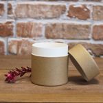 Small Kraft Cardboard Cylinder Anti-oil Face Cream Jar Packaging Paper Tube