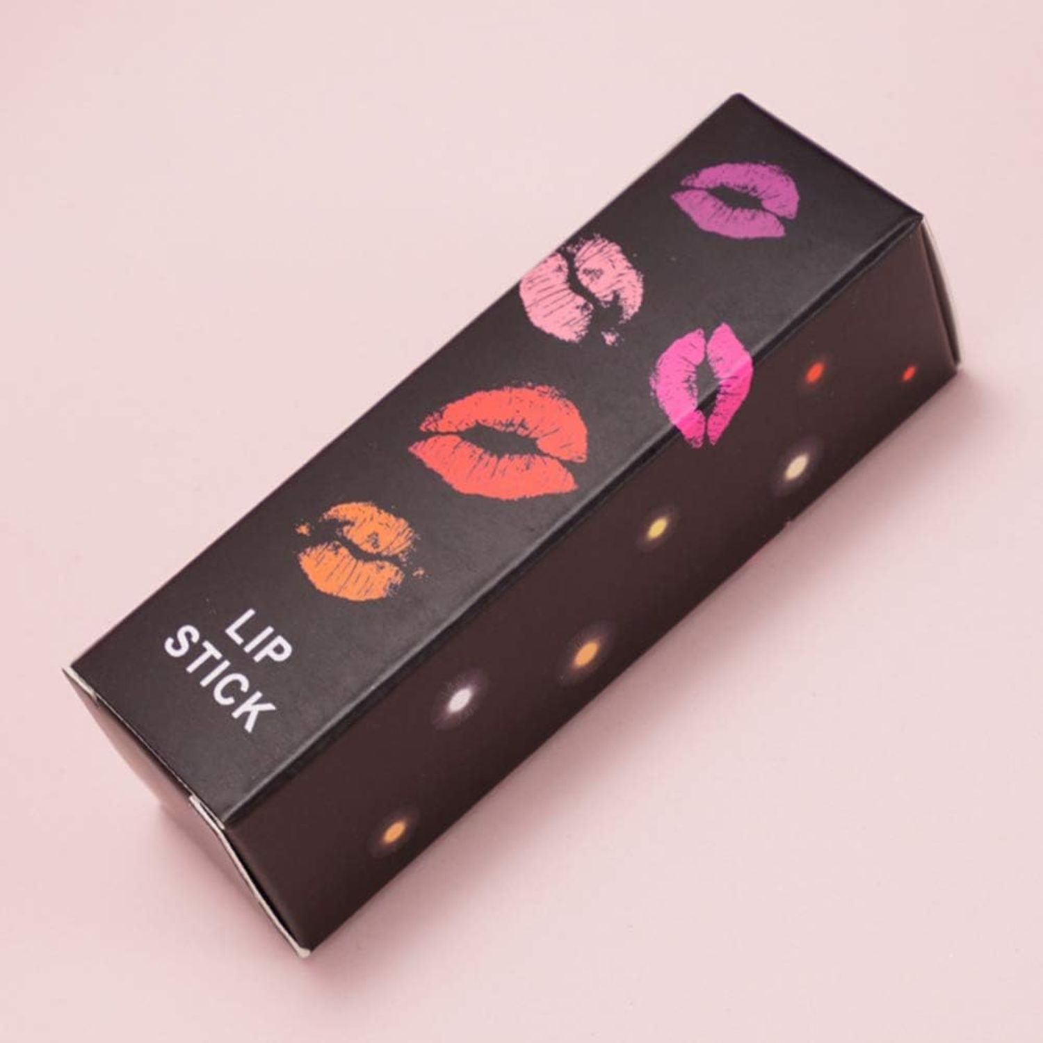 Small Paper Lipstick Wrapper Colorful Cardboard Pack Box Supplies Gifts Box For Cosmetic