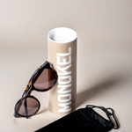 Custom Protect Eyewear Cylinder Container Kraft Sunglass Packaging Tube