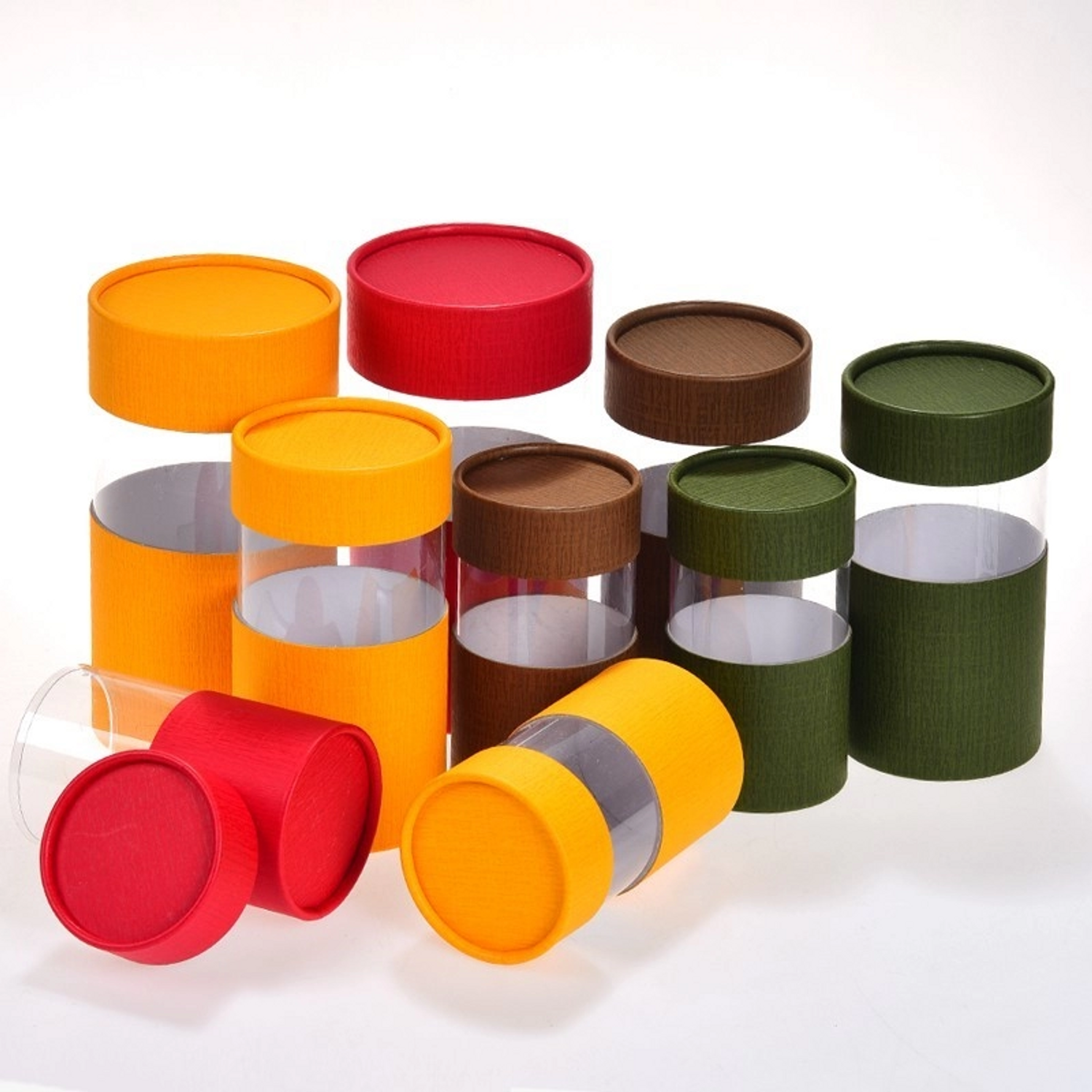 Custom printed food-grade paper tubes