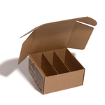 Custom Offset Printing Colors 3 Ply Corrugated Holographic Carton Boxes With Insert Slots