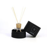 Black Kraft Round Empty Reed Diffuser Glass Bottle Paper Packaging Tube
