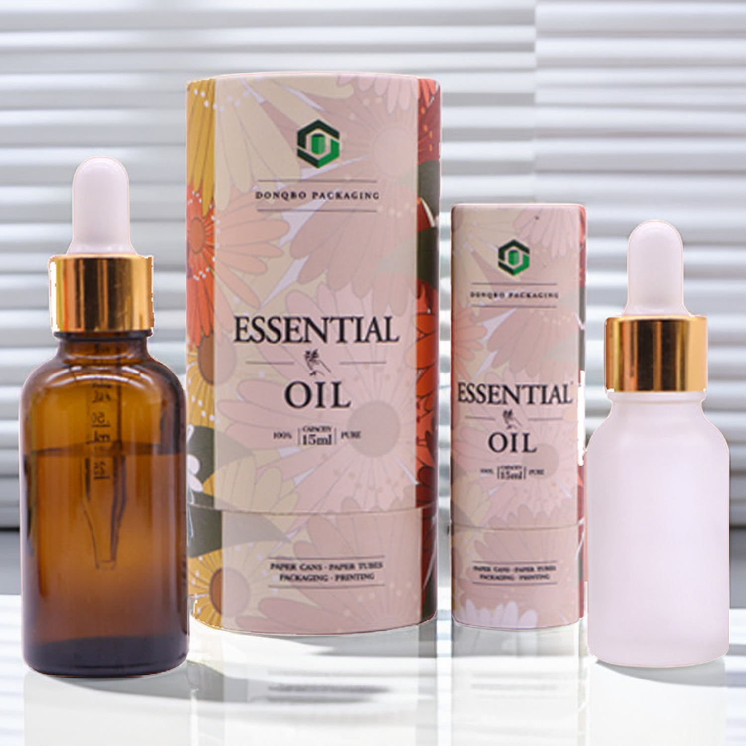 Personality Desgin cylinder Cosmetic Essential Oil Packaging Tubes