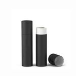Black Lip Balm Paper Tube Packaging 