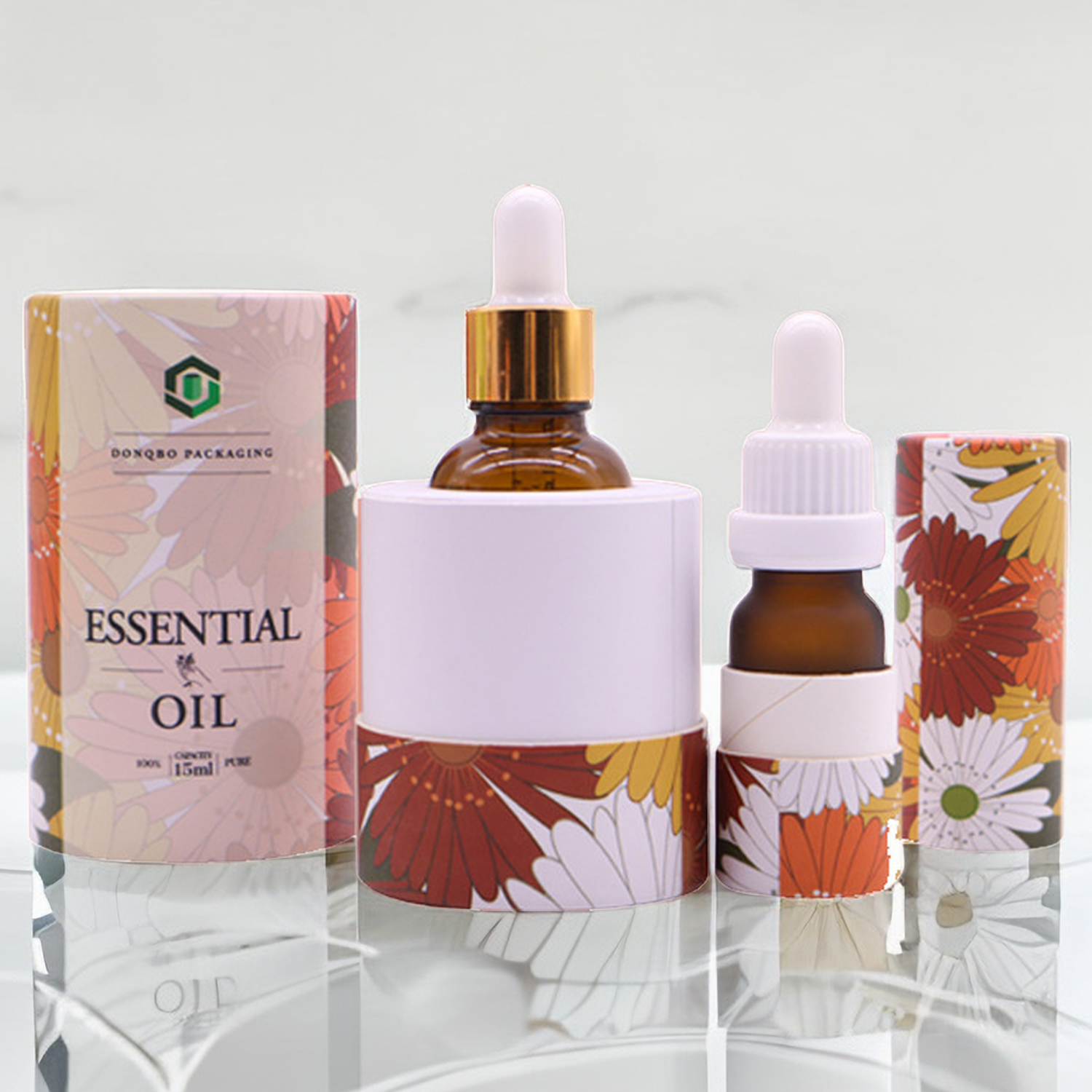 Personality Desgin cylinder Cosmetic Essential Oil Packaging Tubes