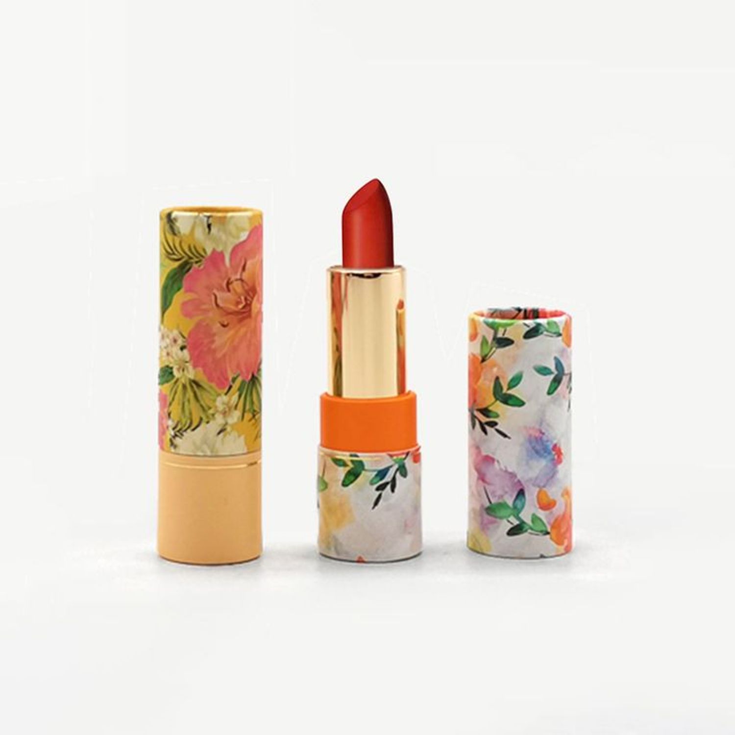 Chic Paper Lipstick Tube Packaging
