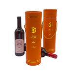 Custom New Style Single Bottle Red Wine Protective Packaging Tube