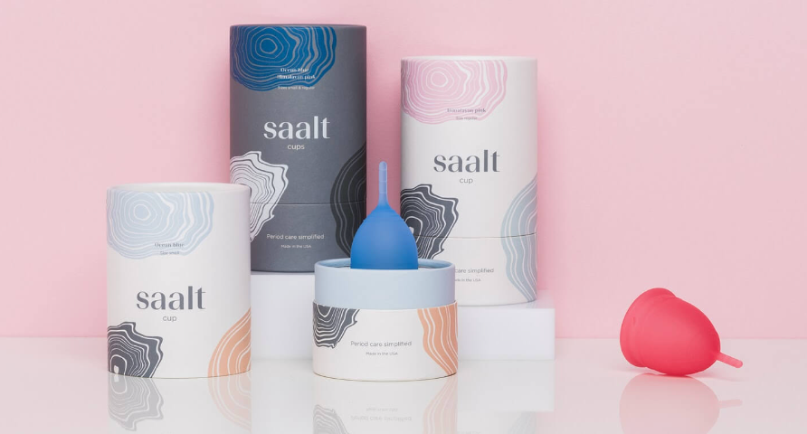 2. Saalt Cup: Revolutionary Packaging for Period Care