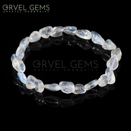 Sparkling AAA Grade Star-Faceted Clear Quartz Bracelets - 8mm