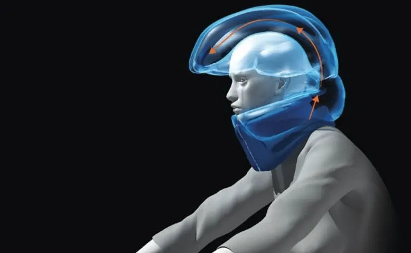 Airbag bicycle helmet online