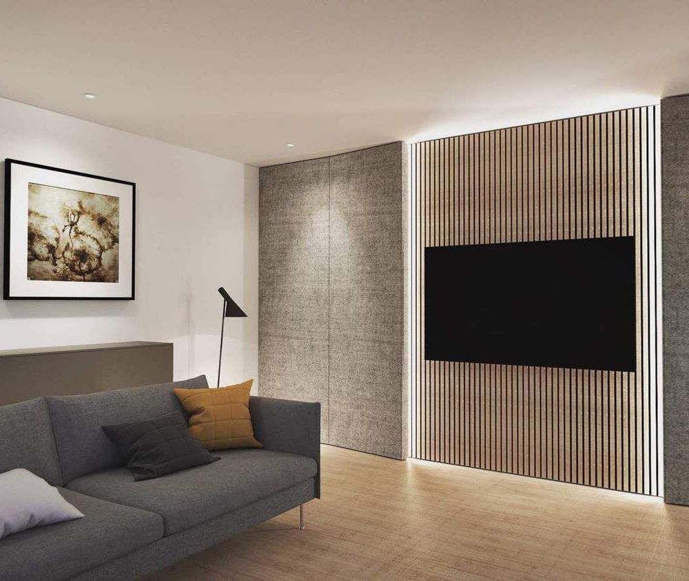 Soundproof Acoustic Slat Wood Wall Panels