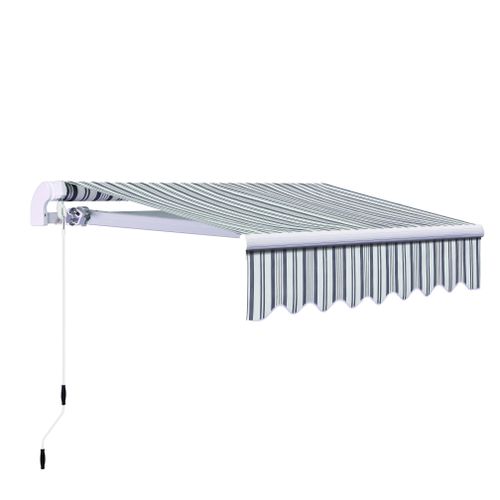Adjustable Terrace Waterproof and Resistant Manual Awning