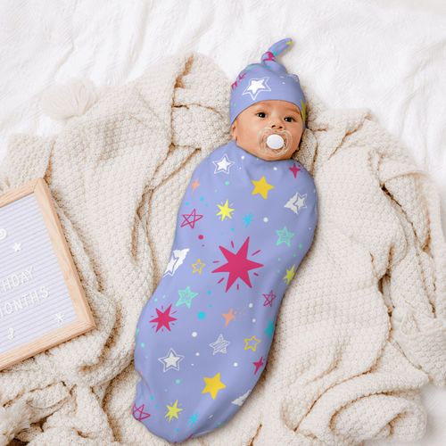 Wrap Your Baby with Love: Custom Newborn Swaddle Blanket