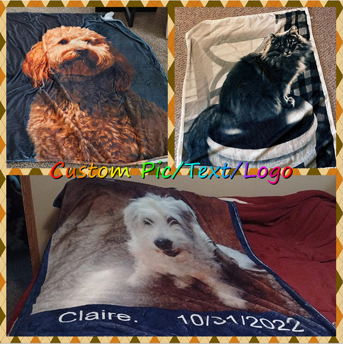 Indulge in the Ultimate Comfort with Our Ultra-Soft Micro Custom Fleece Blanket