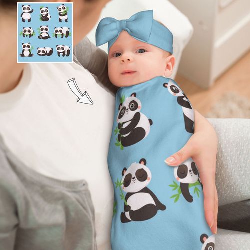 Keep Your Baby Wrapped Up and Looking Cute with a Swaddle and Headband