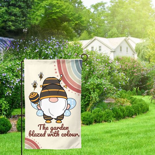 Beautifully Crafted Custom Garden Flag to Show Your Style and Personality