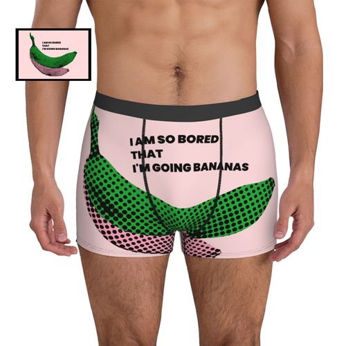 Butt-Cuddling Comfort: Our Custom Men's Boxer Briefs Will Hug You Like a Koala!