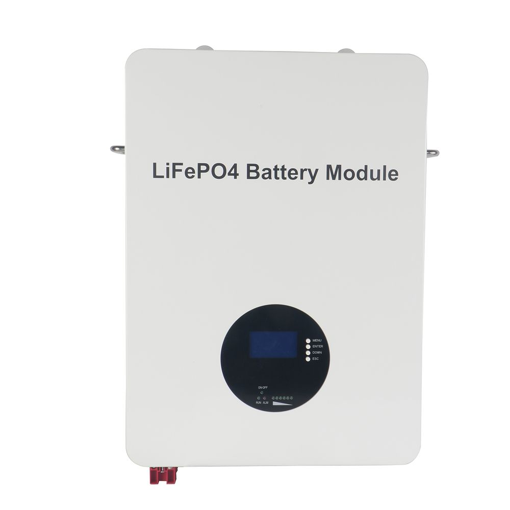 New Rechargeable Lifepo4 Battery Pack Storage Wall-mounted CA 100Ah 200Ah