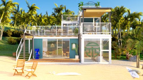 Casa Contêiner Real de Alta Qualidade Flat Pack