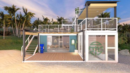 Actual  High Quality  Flat Pack Container House