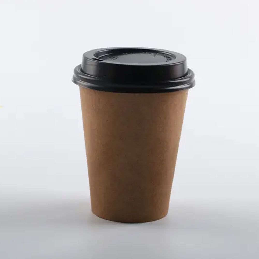 Single Wall PLA Lining Brown Paper Cups