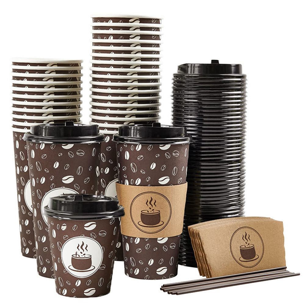 Eco Friendly Coffee Single Double Wall Paper Cups