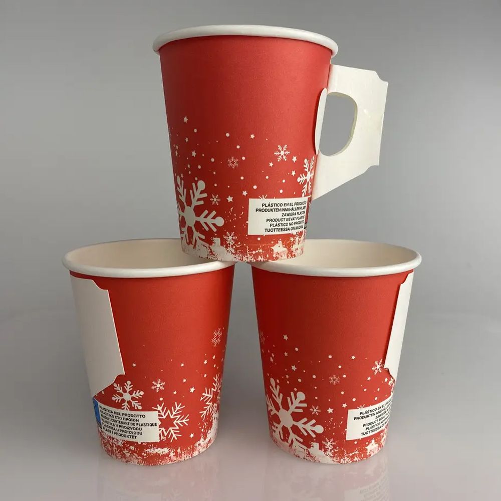 Custom Compostable Single Wall  Coffee Cups