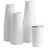 16 Oz Single Wall Paper Coffee Cups（ White）