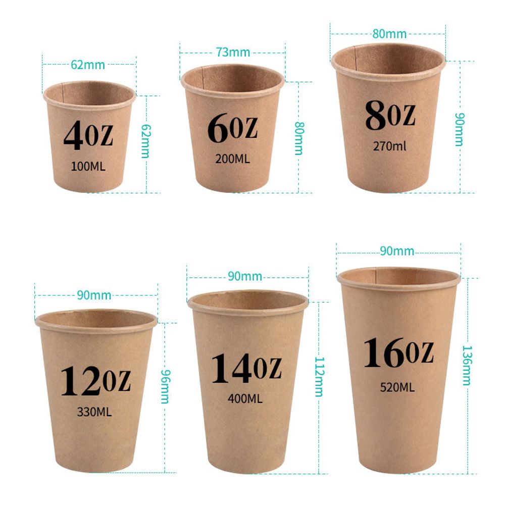 Disposable Paper Cup with Logo