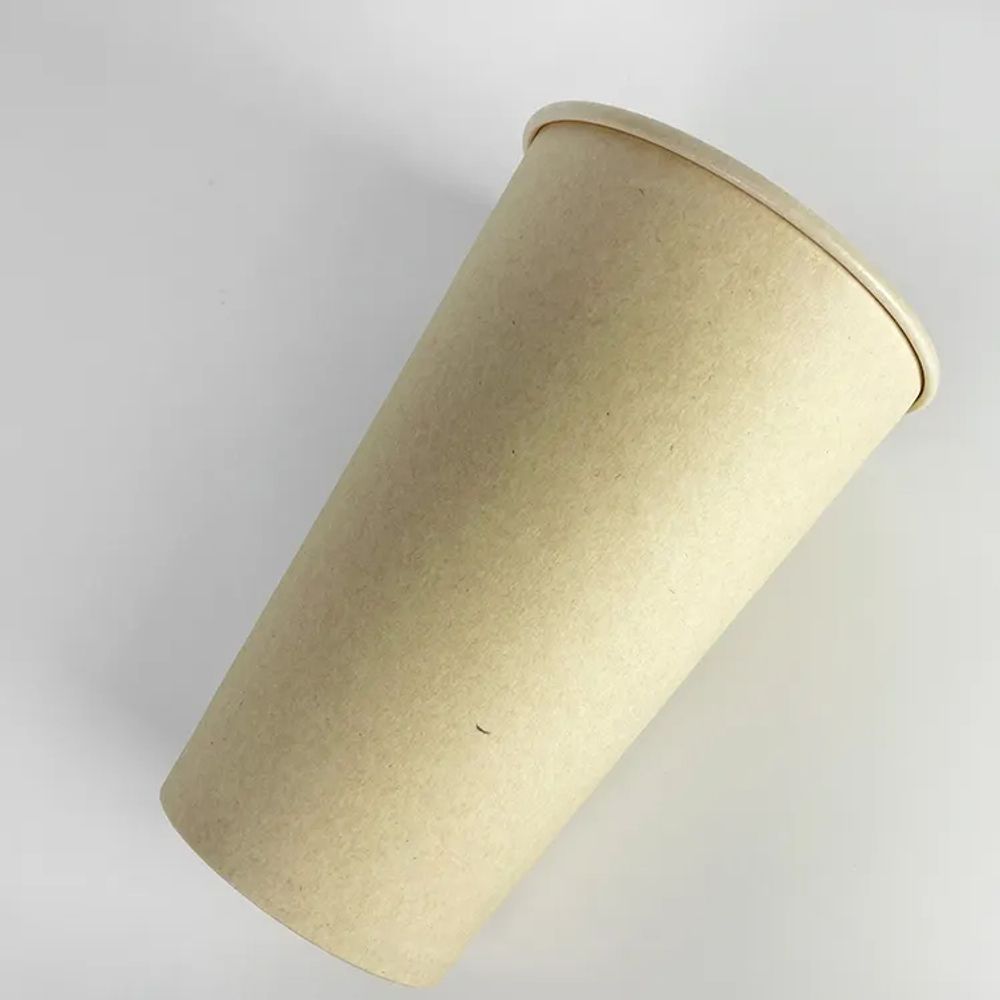 Biodegradable Single Wall Coffee Cups with Lids