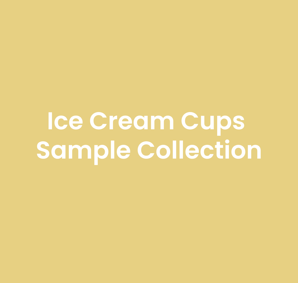 Ice-cream Cups Sample Collection