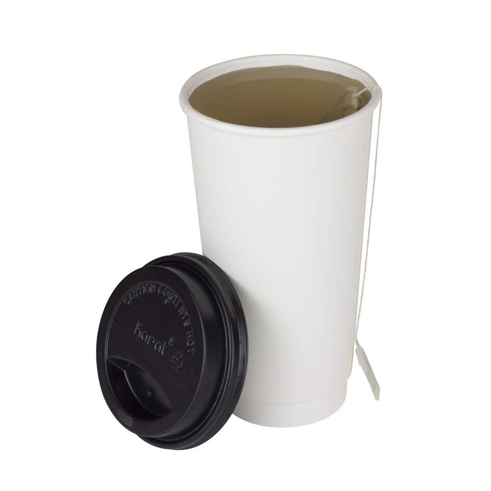 Custom Insulated Double Wall White Coffee Cups