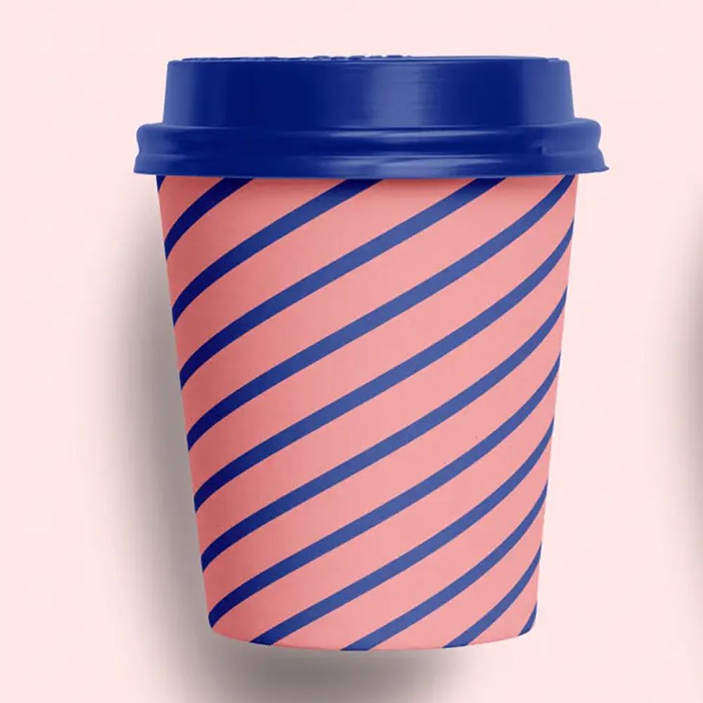 Custom Double Wall Disposable Coffee Cups with Lids