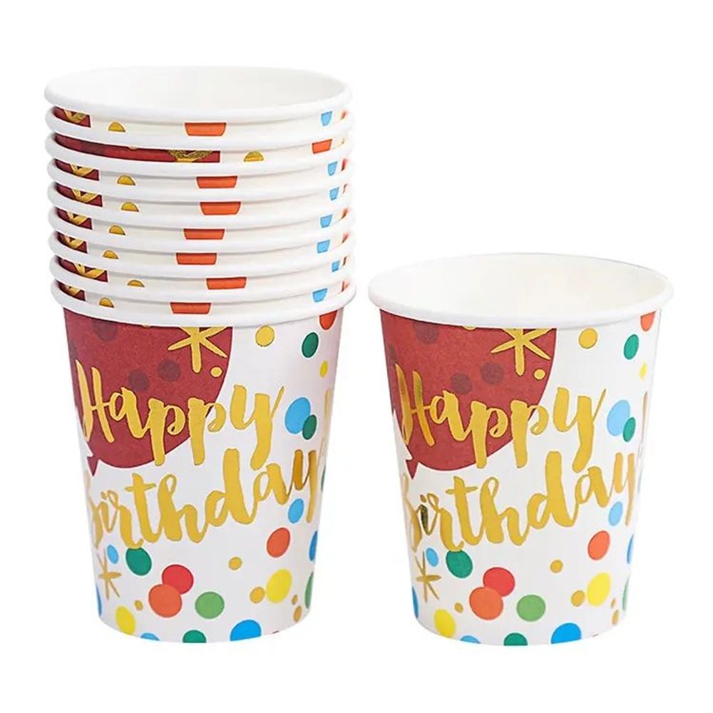Coloured Paper Cups