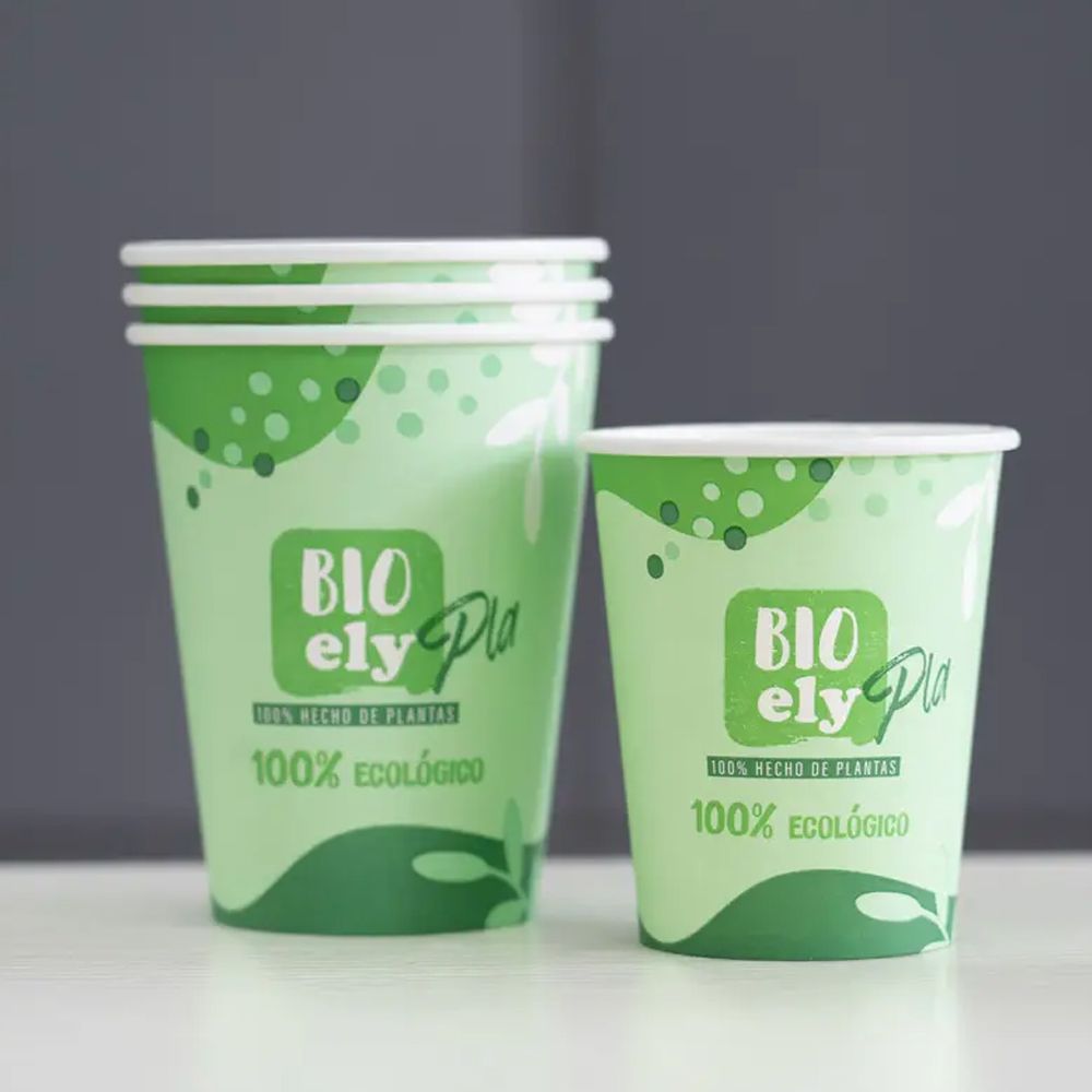 Custom Biodegradable Single Wall Coffee Cups